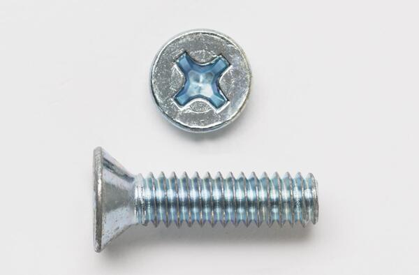 832X12FHPMSZ 8-32 X 1/2 FLAT HEAD PHILLIP MACHINE SCREW ZINC PLATED